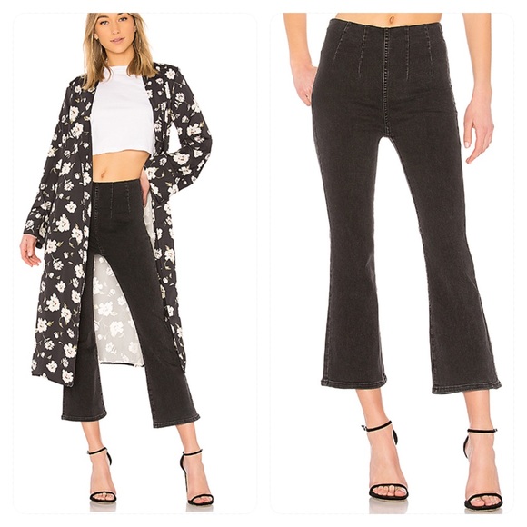 Free People Denim - NWT! Free People Ultra High Pull On Crop Boot Jean